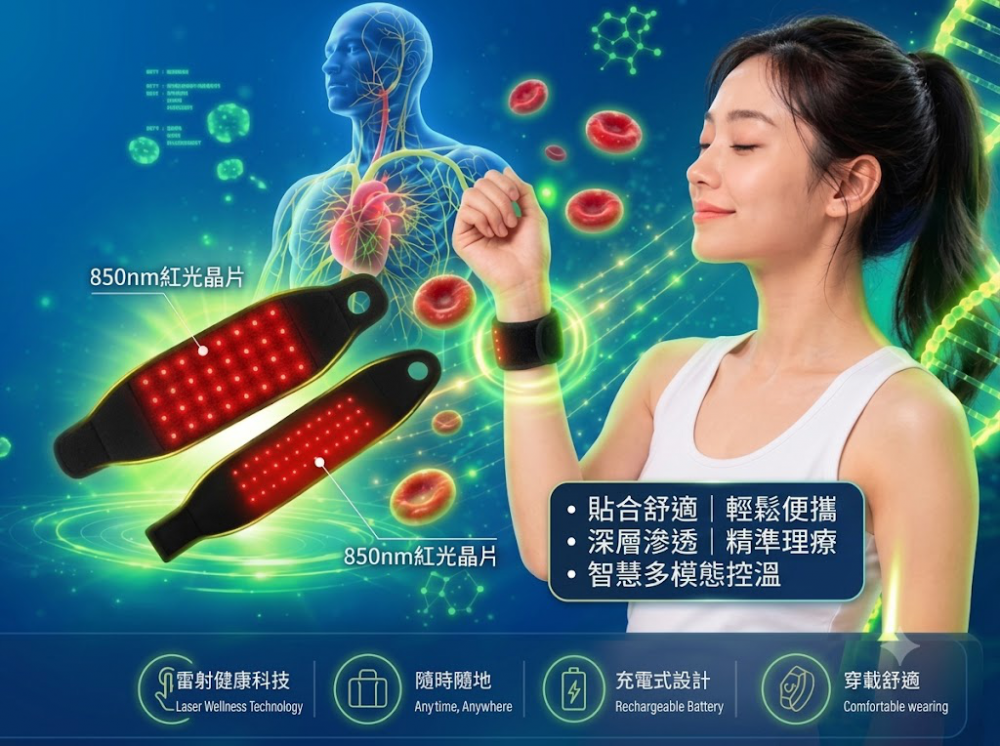 隨著科技的進步，我們不斷尋求更優質、更安全的解決方案來守護健康。「低能量紅光」護手軟墊的新應用，正為健康帶來一線曙光。